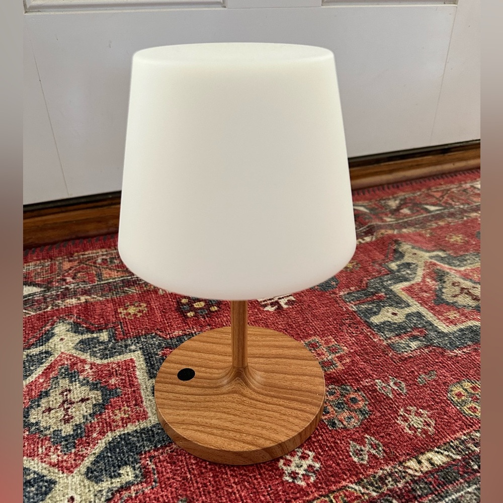 Modern White Waterproof Indoor Outdoor Wood Lamp waterproof